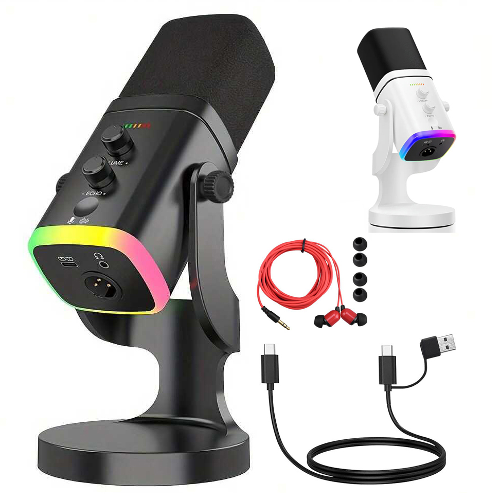 Gaming Headset Rgb - 게이밍 스트리밍용 USB/XLR 다이내믹 마이크 |
