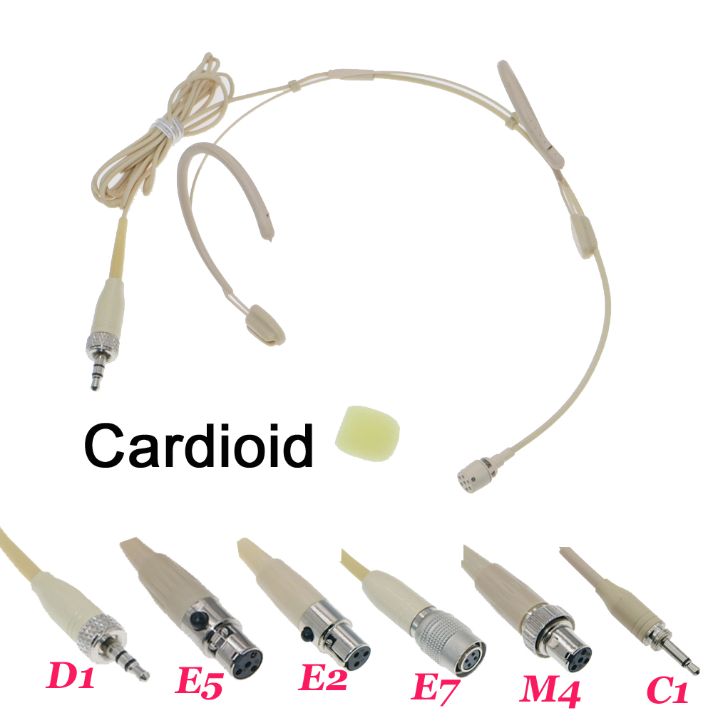 Audiophile Headphone Wired - 최고급 카디오이드 지향성 헤드셋 후크 마이크,