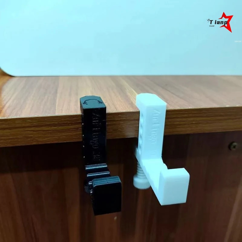 Headphone Stand Desk - 회전식 펀치 프리 데스크 사이드 클립
