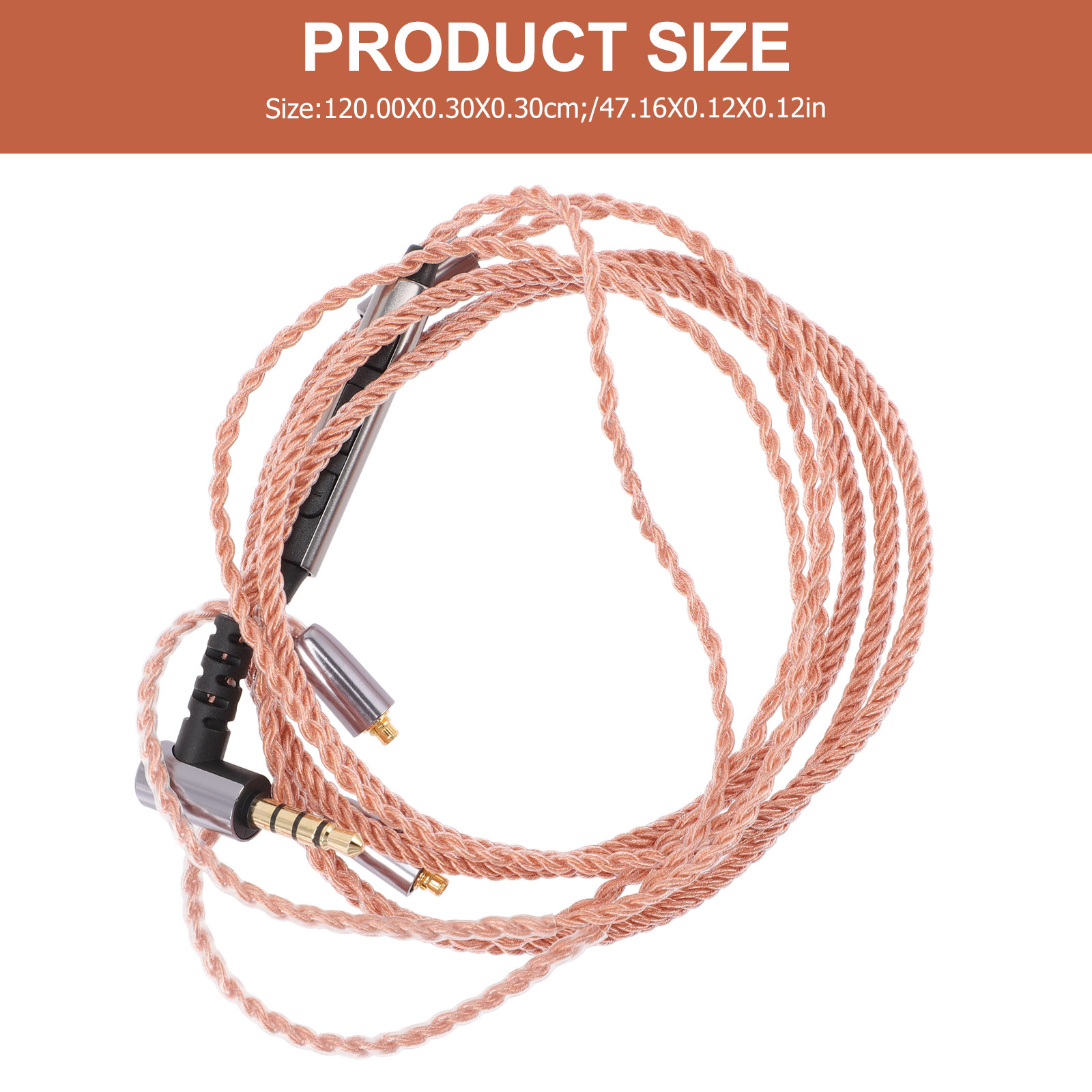 프리미엄 PVC 플렉시블 3.5mm 헤드폰 교체용 케이 - Wired Earphone Mic 리뷰 및 가격
