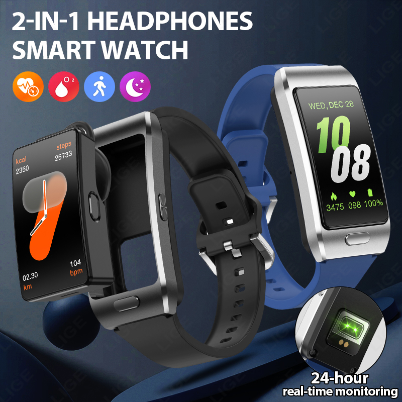 LIGE 새로운 스마트 워치 이어버드 TWS 2 in  - Wireless Earbuds Tws 리뷰 및 가격